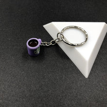 Load image into Gallery viewer, 2019 New Women/Men's Fashion Handmade Resin Mineral water bottles Wine Bottle Key Chains Key Rings Alloy Charms Gifts  Wholesale