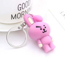 Load image into Gallery viewer, Kpop bts-bangtan boys &quot;Suga&quot; &quot;TATA&quot; etc Personalized Cute Cartoon Keychain Bags Chain For Women Men Jewelry Bangtan Accessories