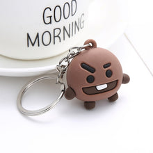 Load image into Gallery viewer, Kpop bts-bangtan boys &quot;Suga&quot; &quot;TATA&quot; etc Personalized Cute Cartoon Keychain Bags Chain For Women Men Jewelry Bangtan Accessories
