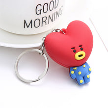 Load image into Gallery viewer, Kpop bts-bangtan boys &quot;Suga&quot; &quot;TATA&quot; etc Personalized Cute Cartoon Keychain Bags Chain For Women Men Jewelry Bangtan Accessories